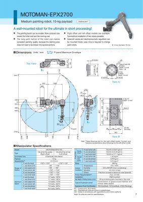 Robot sơn yaskawa EPX